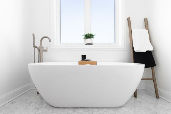 Freestanding Tub Installation in Lowell