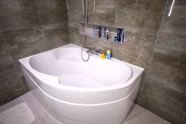 Large Bathtub Installation in Lowell